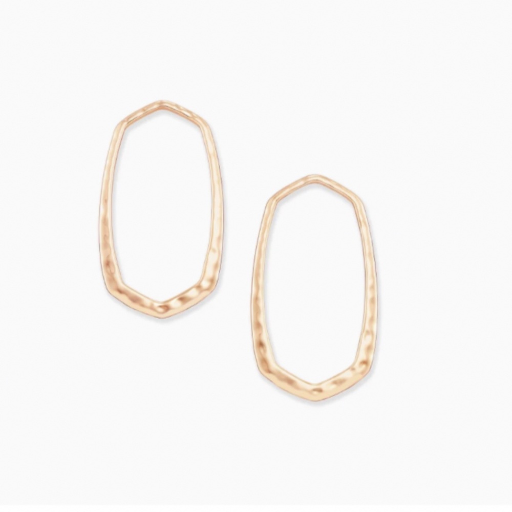 Kendra Scott Zorte Rose gold hoops